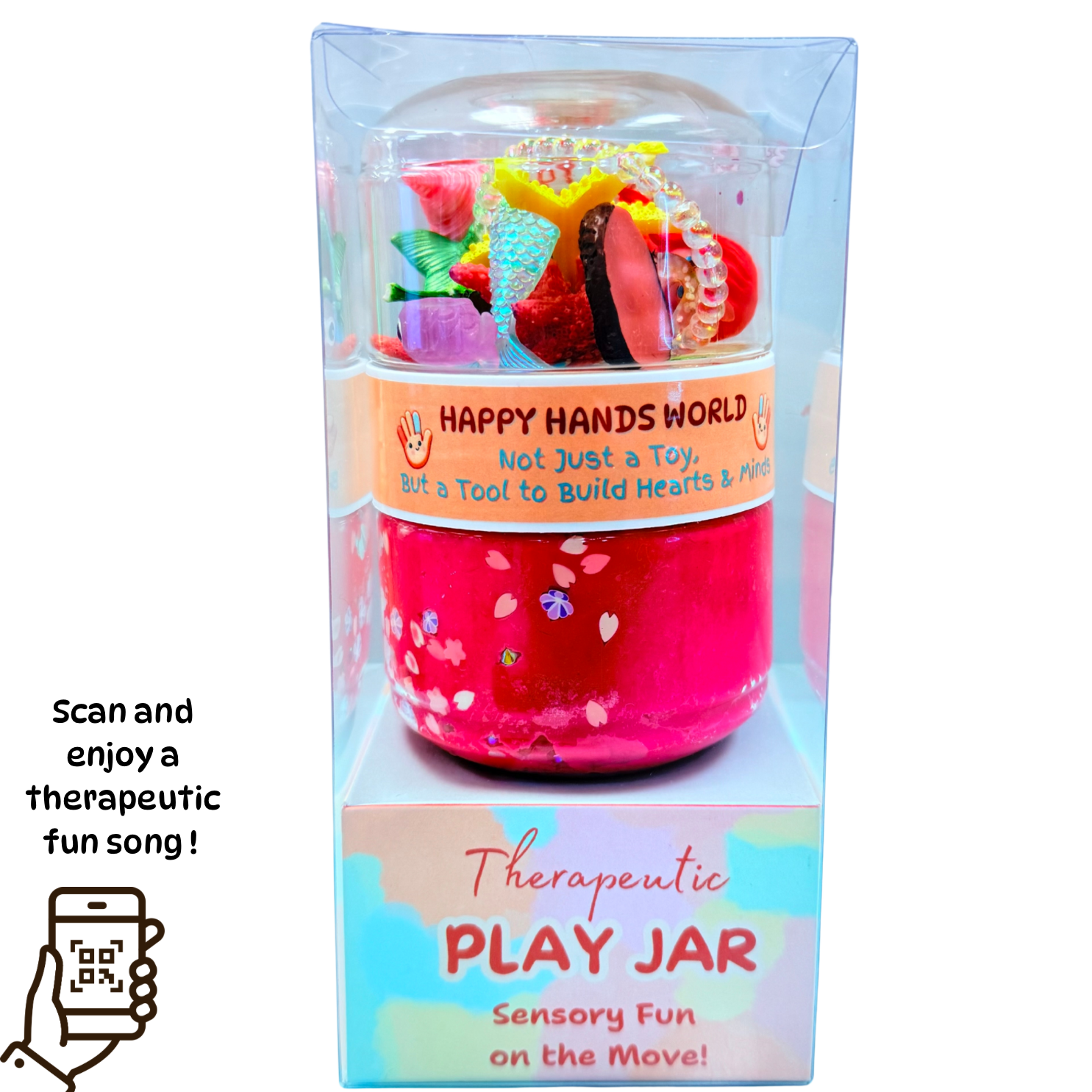 Sensory therapeutic play jar