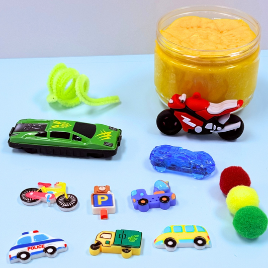 City- Too Loud For Me - Therapeutic Sensory Playdough Jar