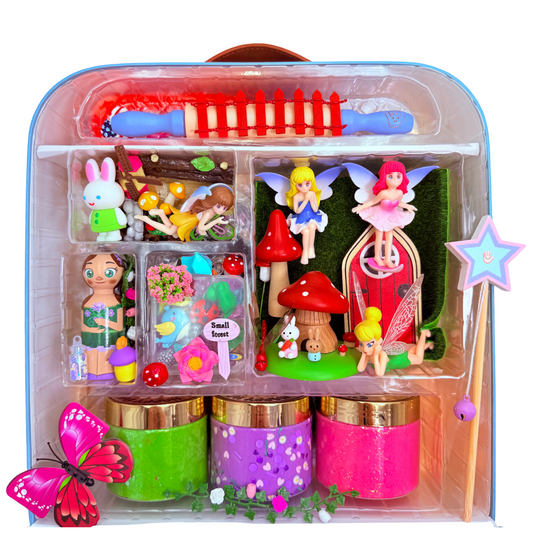 Fairy Garden Playdough Sensory Kit – Mindfulness & Enjoying Now