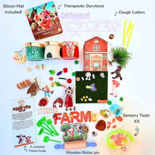Farm Playdough Sensory Kit – Cooperation, Respect & Social Skills