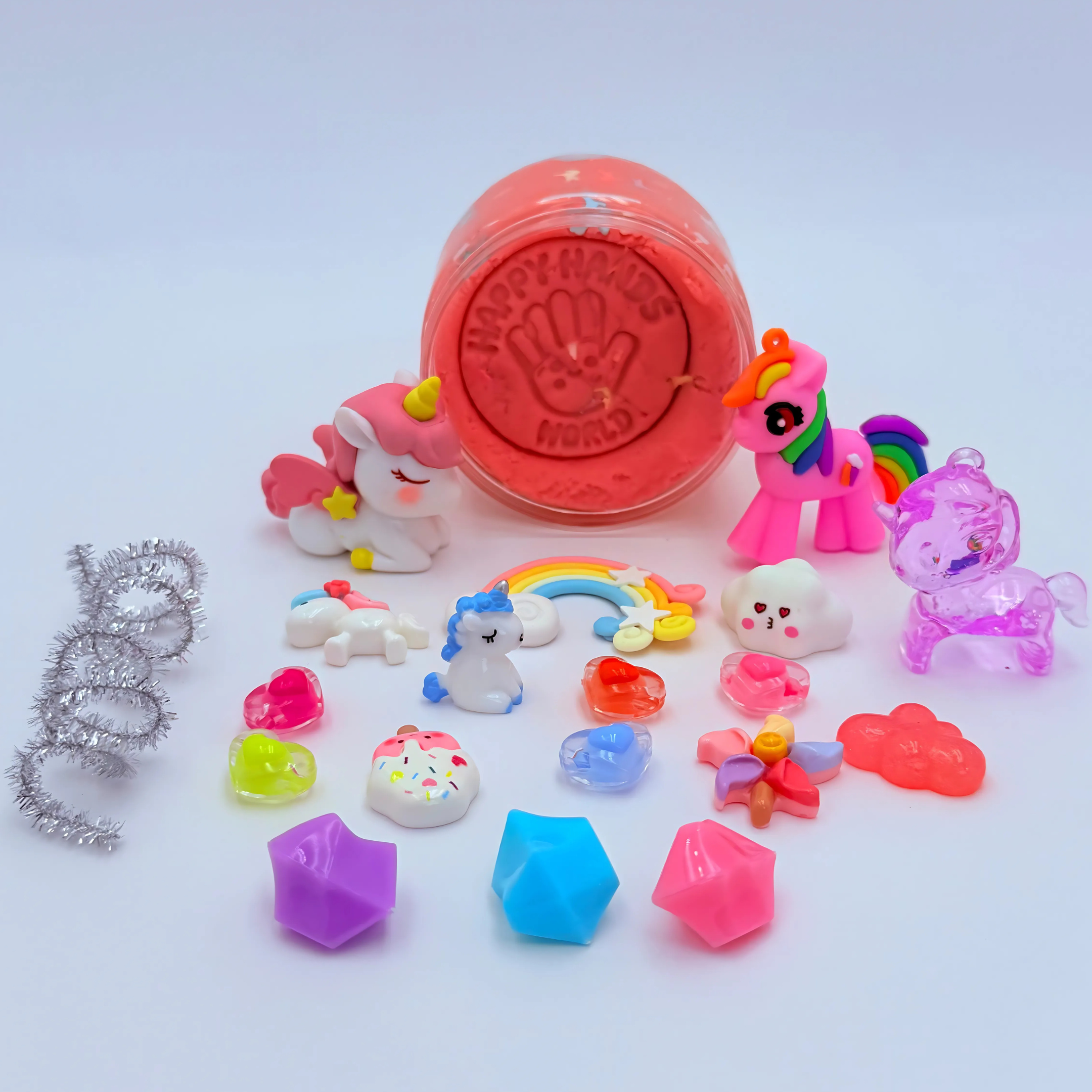 Unicorn sensory jar toy