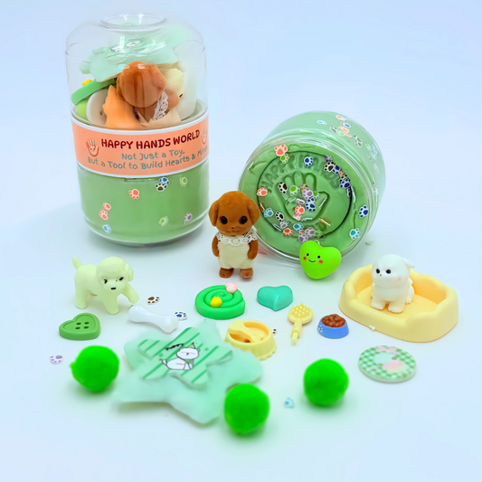 Pip Puppy Therapeutic Playdough Jar – Potty Training Support