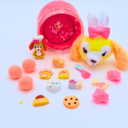 Puppy Baker Therapeutic Sensory Playdough Jar - Patience Building