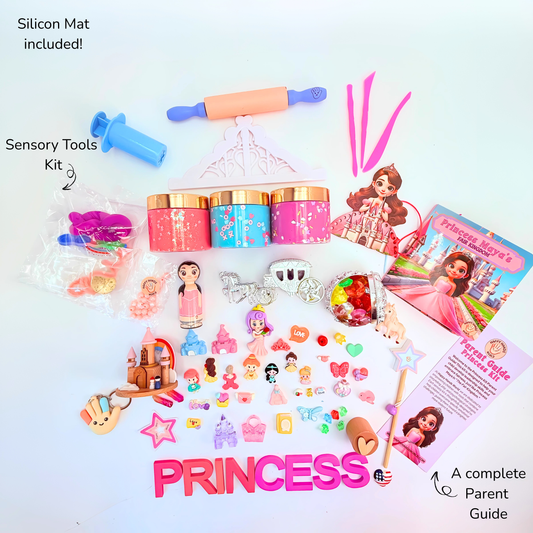 Princess Playdough Sensory Kit – Fairness, Empathy & Leadership
