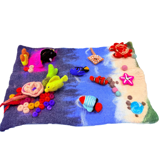 Felt Mat Sea and Beach