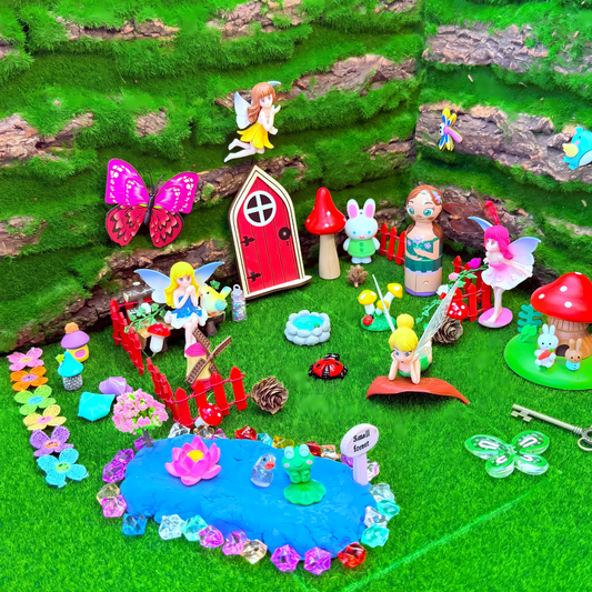Fairy Garden Playdough Sensory Kit – Mindfulness & Enjoying Now