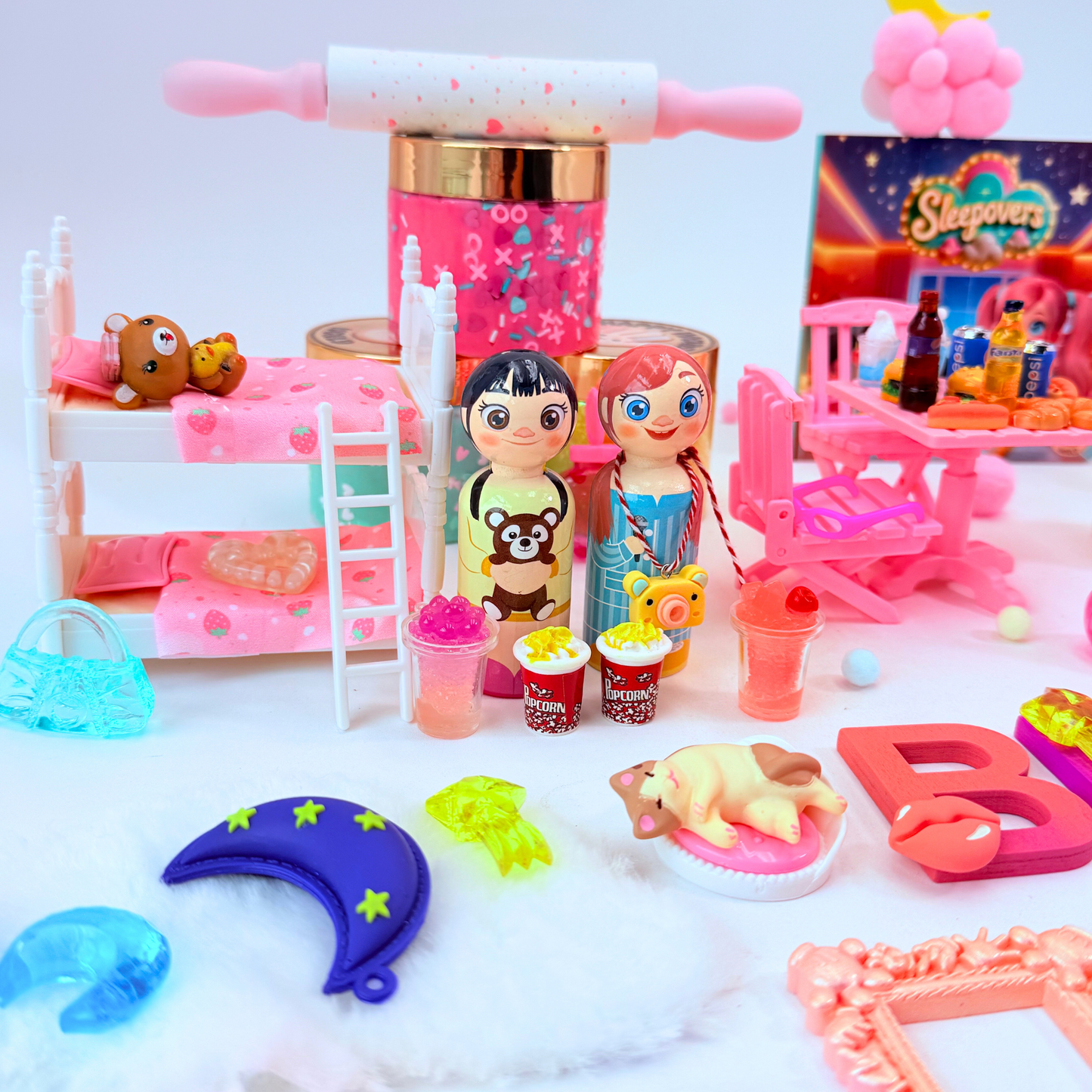 Sleepovers Playdough Sensory Kit – Emotions, Mood & Friendship