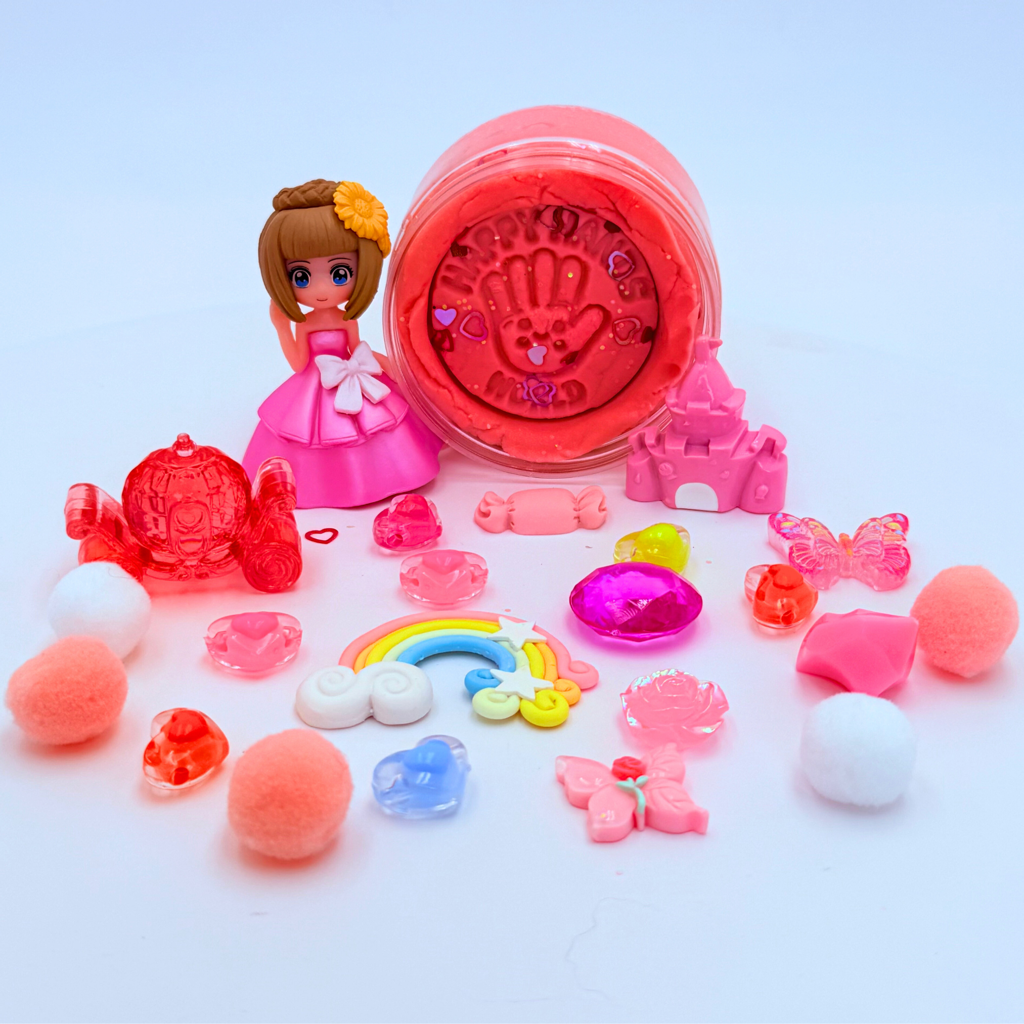 Princess sensory playdough kit