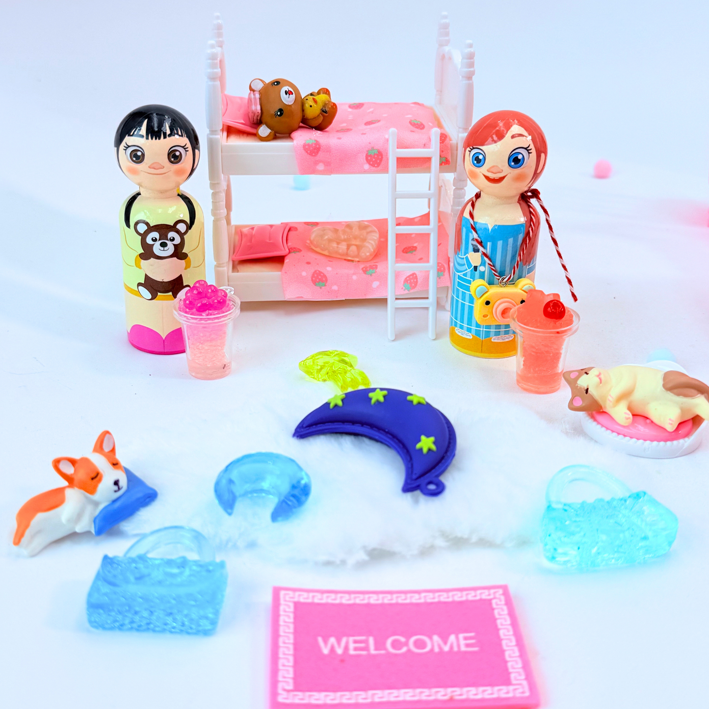 Sleepovers Playdough Sensory Kit – Emotions, Mood & Friendship