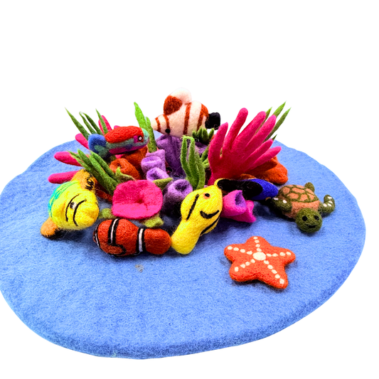 Felt Mat Under the Sea Reef