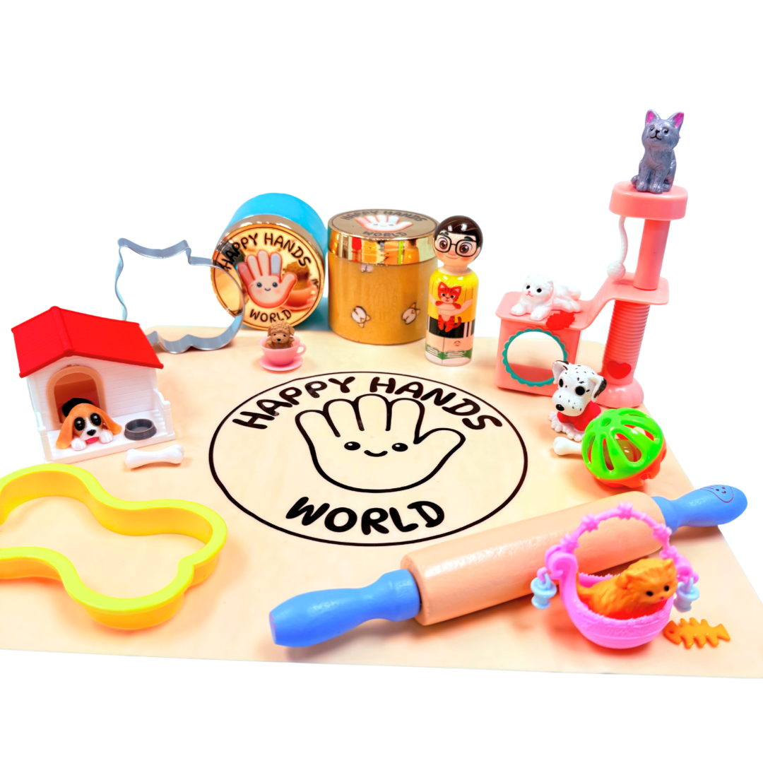 Sensory play dough kit