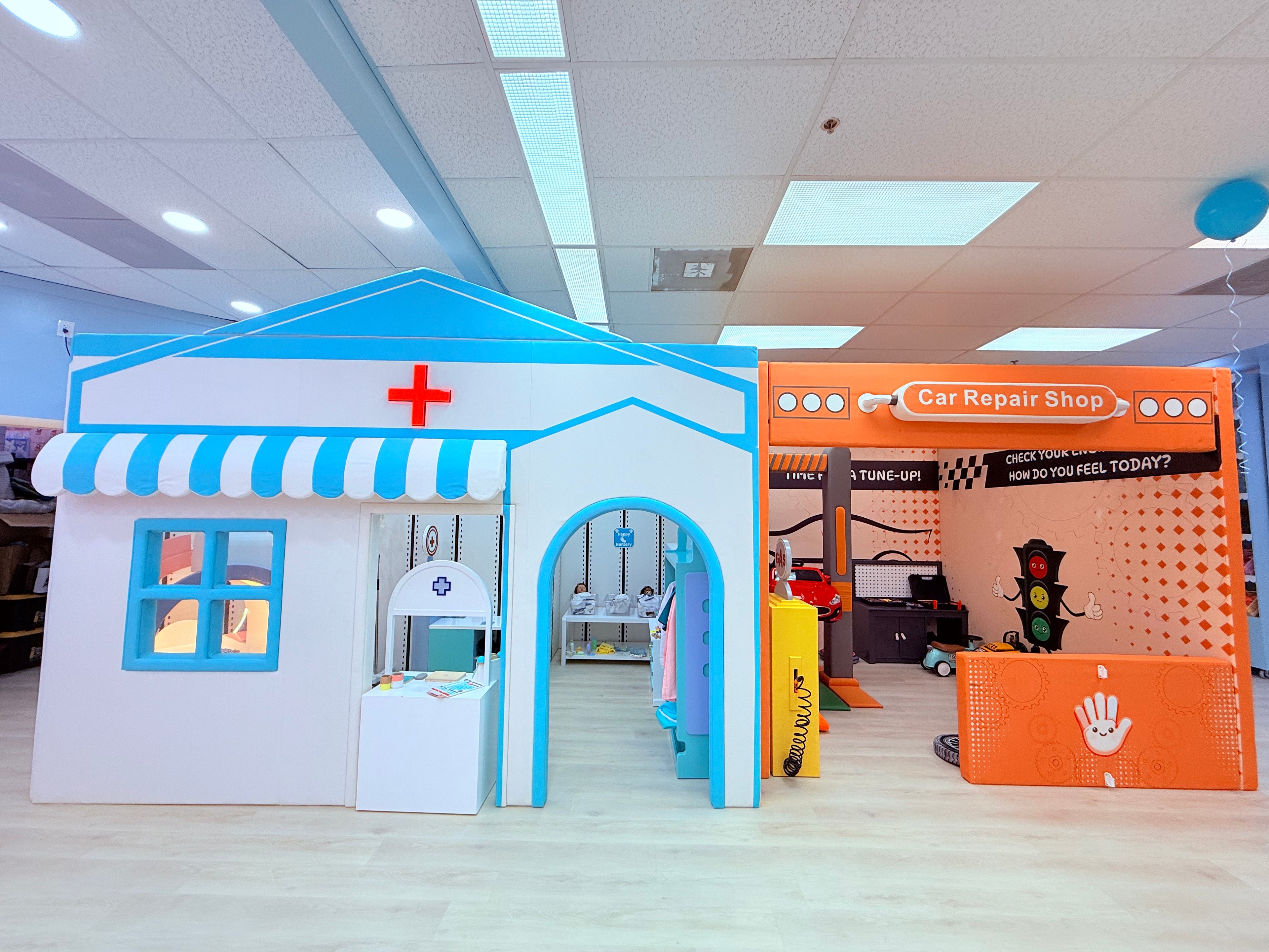 Kids indoor play area