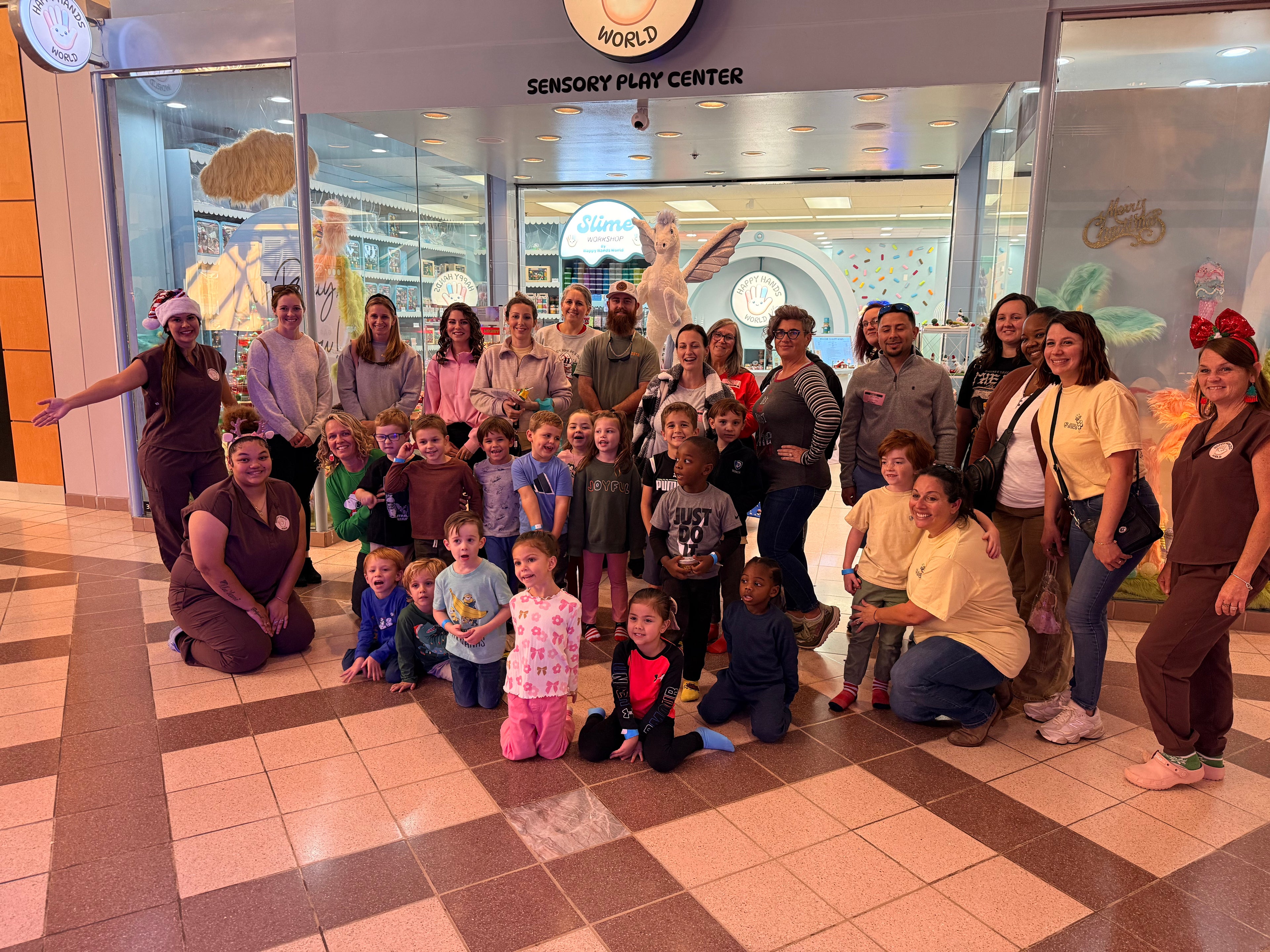 Sensory center opening group