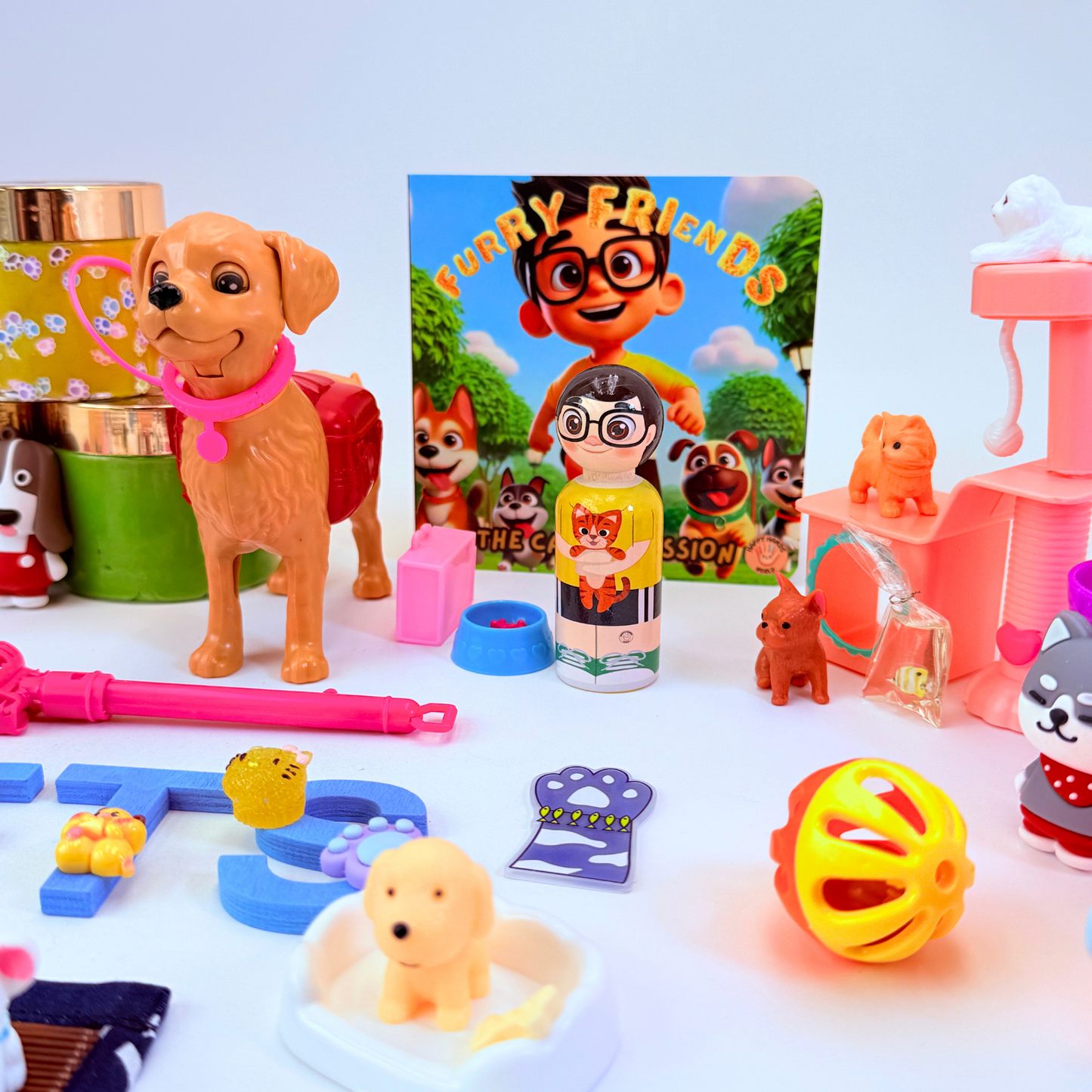 Pets Playdough Sensory Kit – Responsibility, Care & Routines