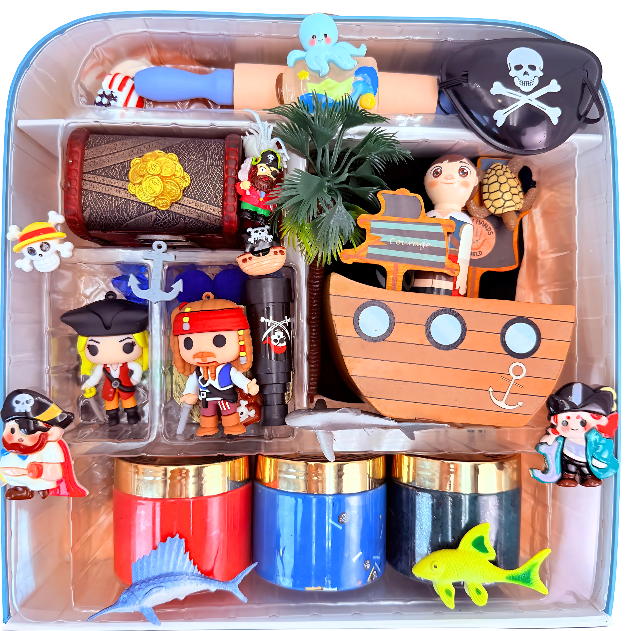 Pirate playdough kit