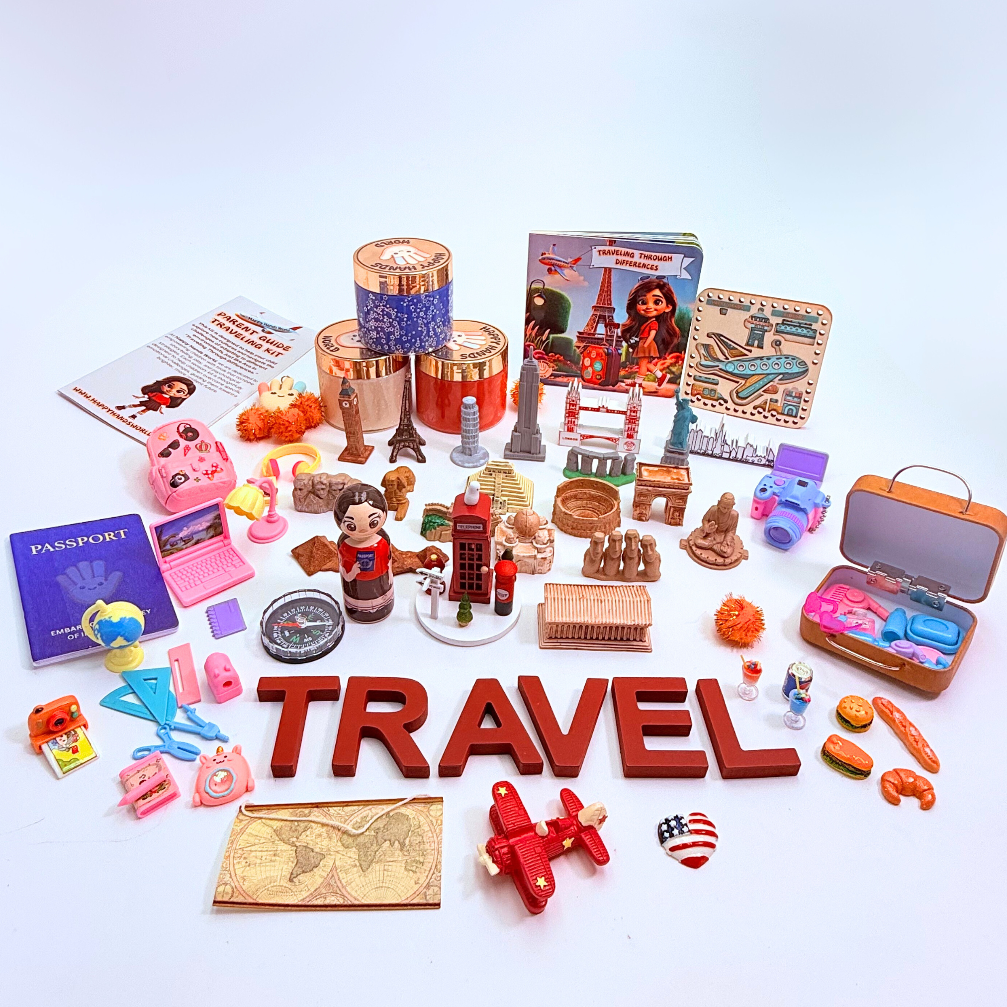 Travel sensory play kit