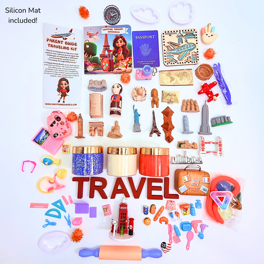 Travel Playdough Sensory Kit – Prevent Bullying & Learn Culture