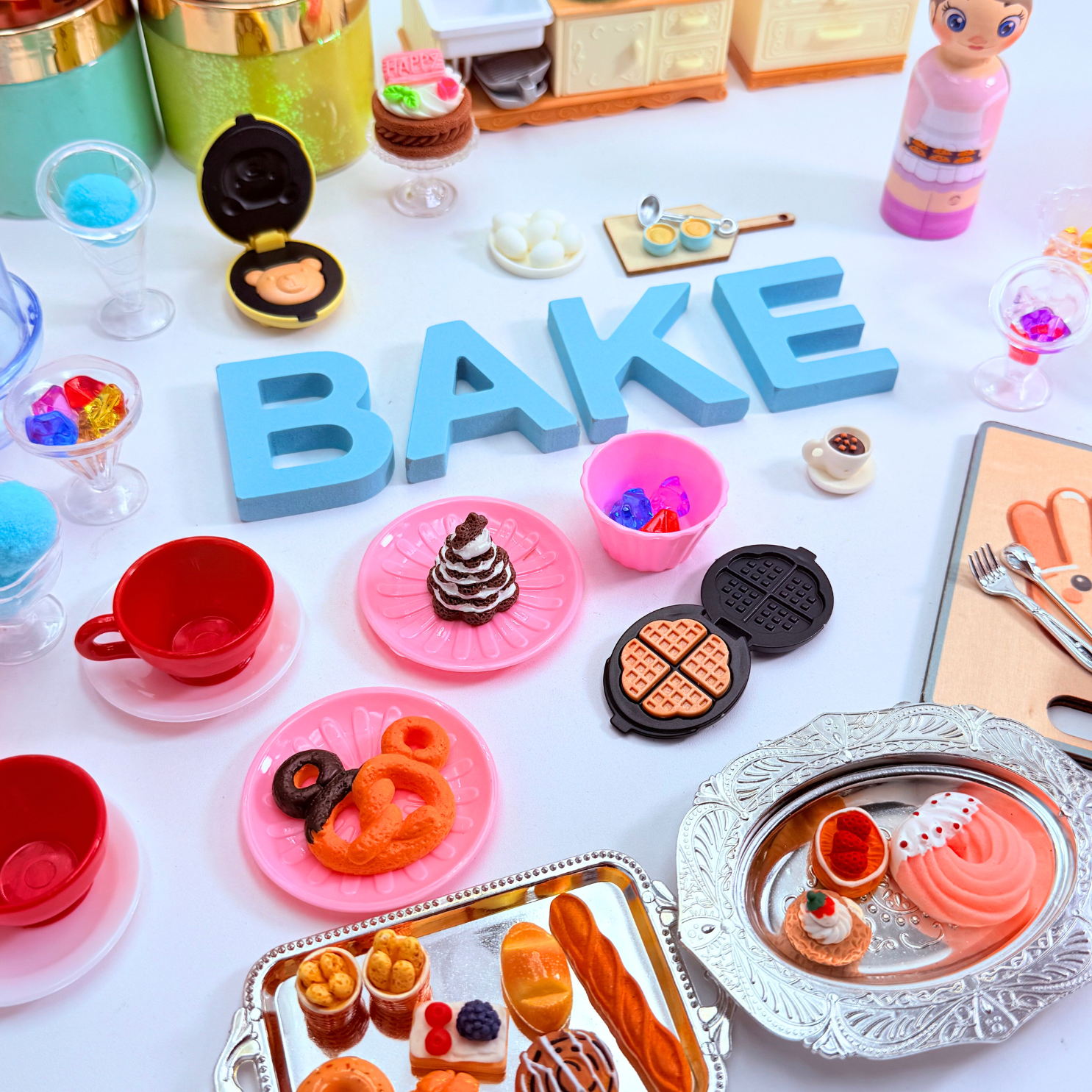 JOYIN 35-piece unicorn tea party set