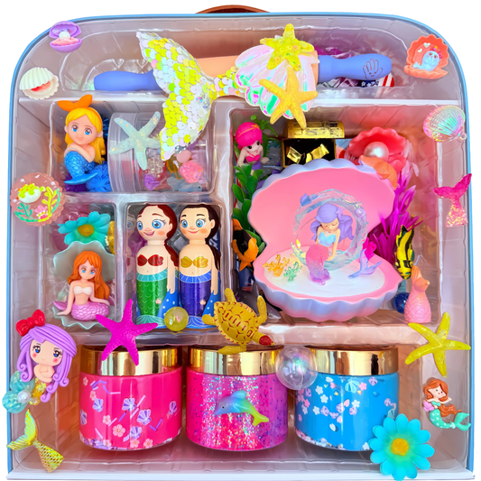 Mermaid Playdough Sensory Kit – Self-Esteem & Acceptance