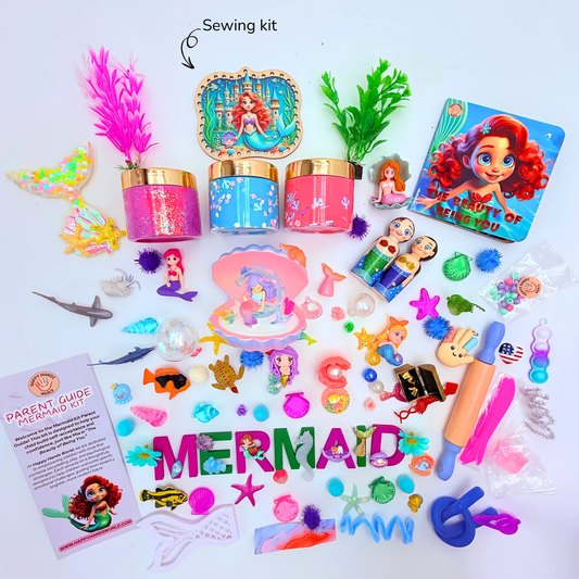 Mermaid Playdough Sensory Kit – Self-Esteem & Acceptance