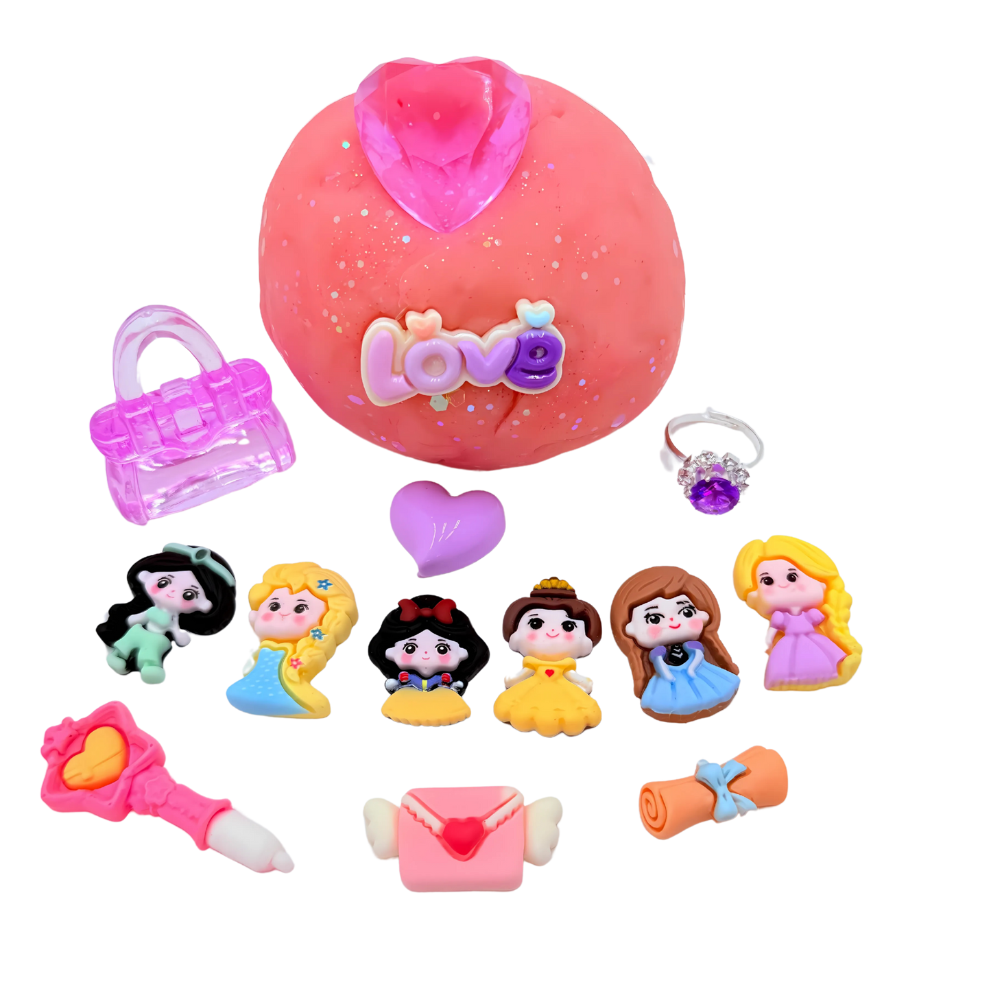 Princess Therapeutic Sensory Jar - Self Esteem Building Play Dough Kit