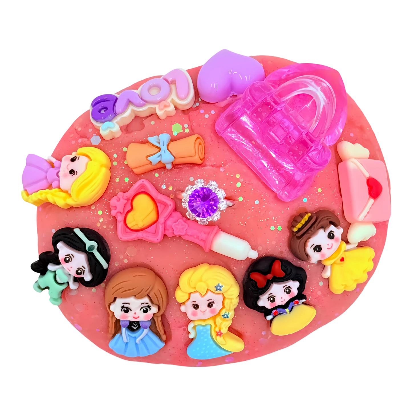 Princess Therapeutic Sensory Jar - Self Esteem Building Play Dough Kit