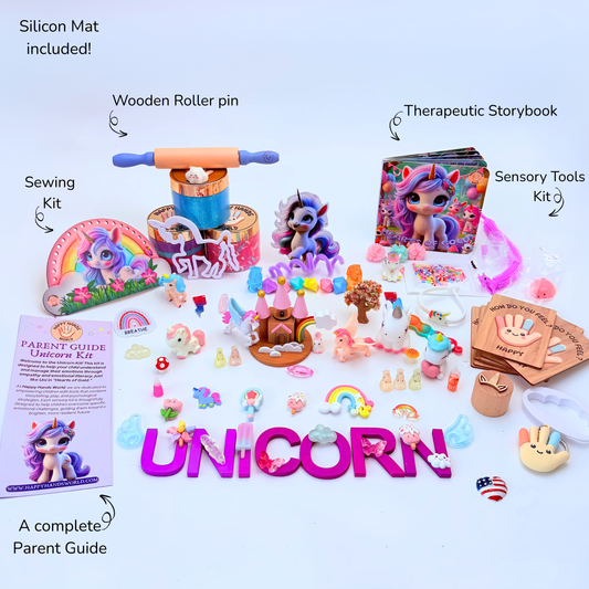 Unicorn Playdough Sensory Kit – Empathy & Emotional Literacy