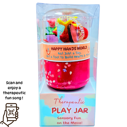 Sensory therapeutic play jar