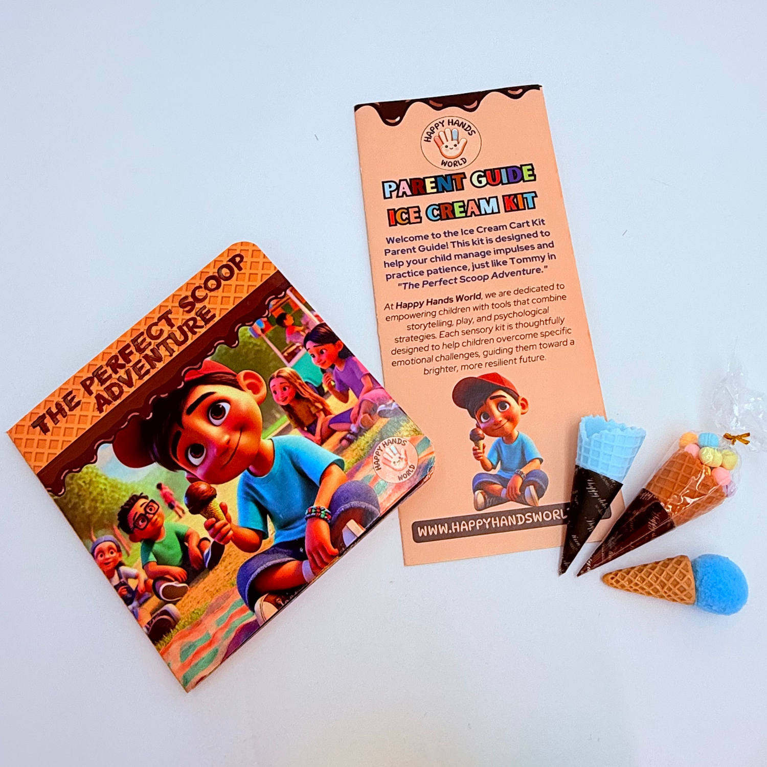 Ice cream sensory kit