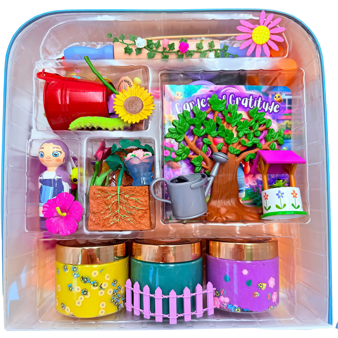 Gardening Playdough Sensory Kit – Gratitude, Patience &amp; Care