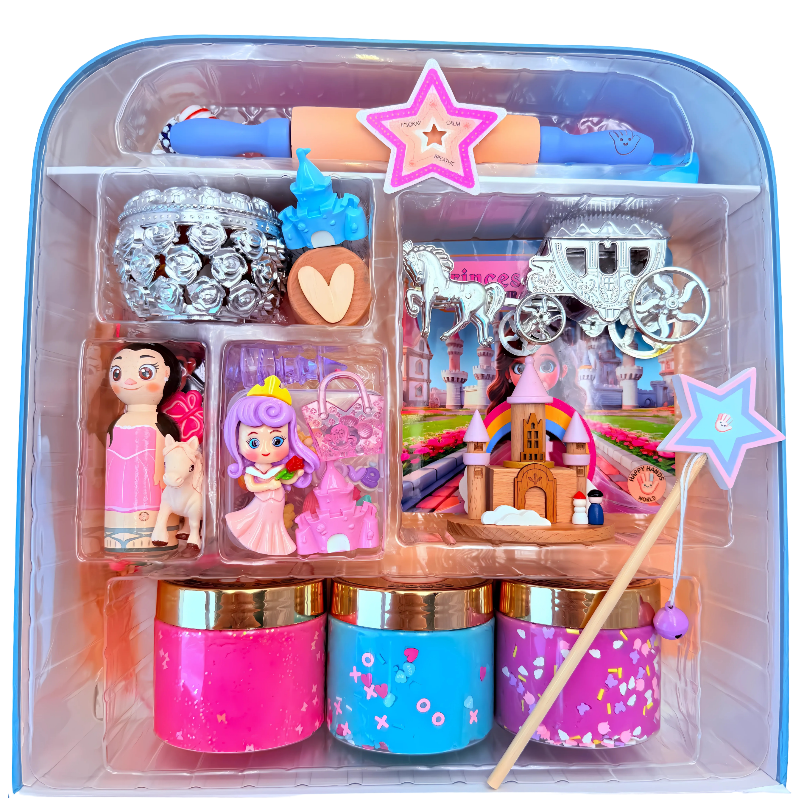 Princess sensory play dough