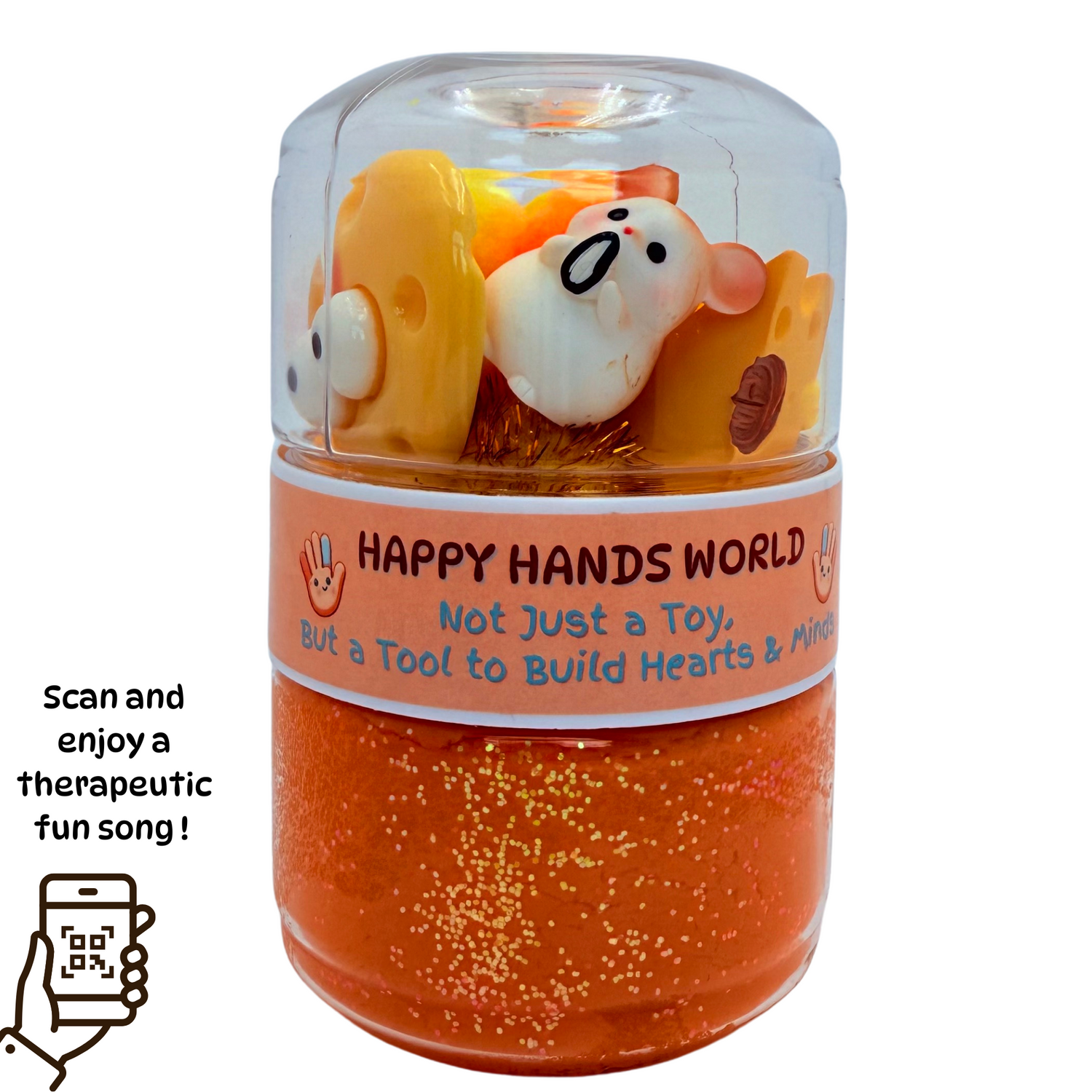 Marvin Mouse sensory jar