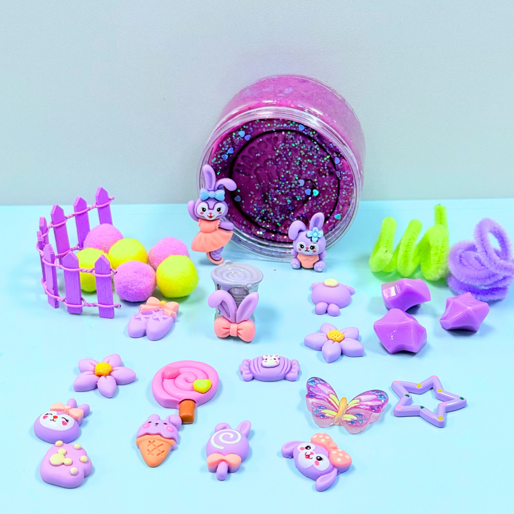 Colorful slime toys