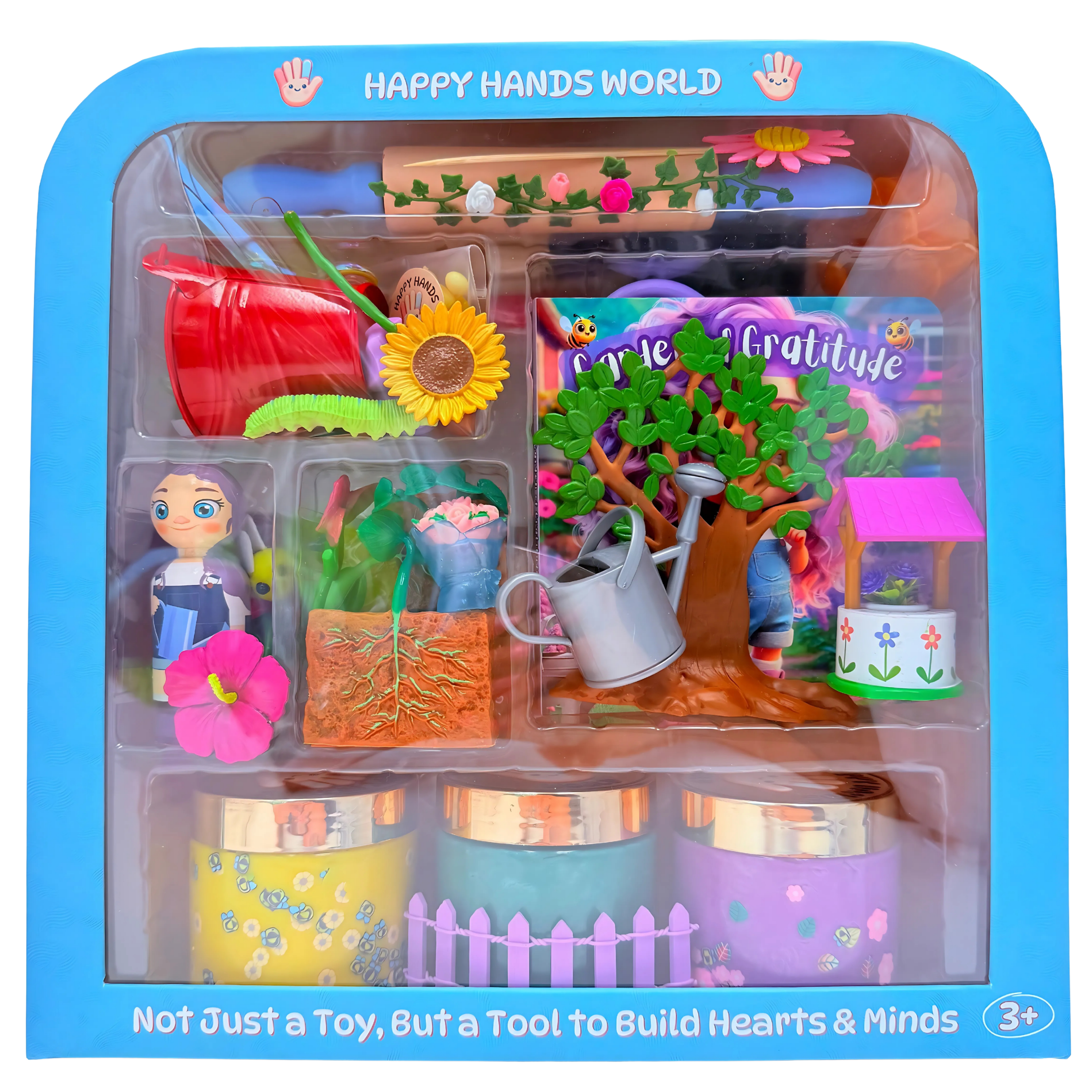 Gardening Playdough Sensory Kit – Gratitude, Patience &amp; Care