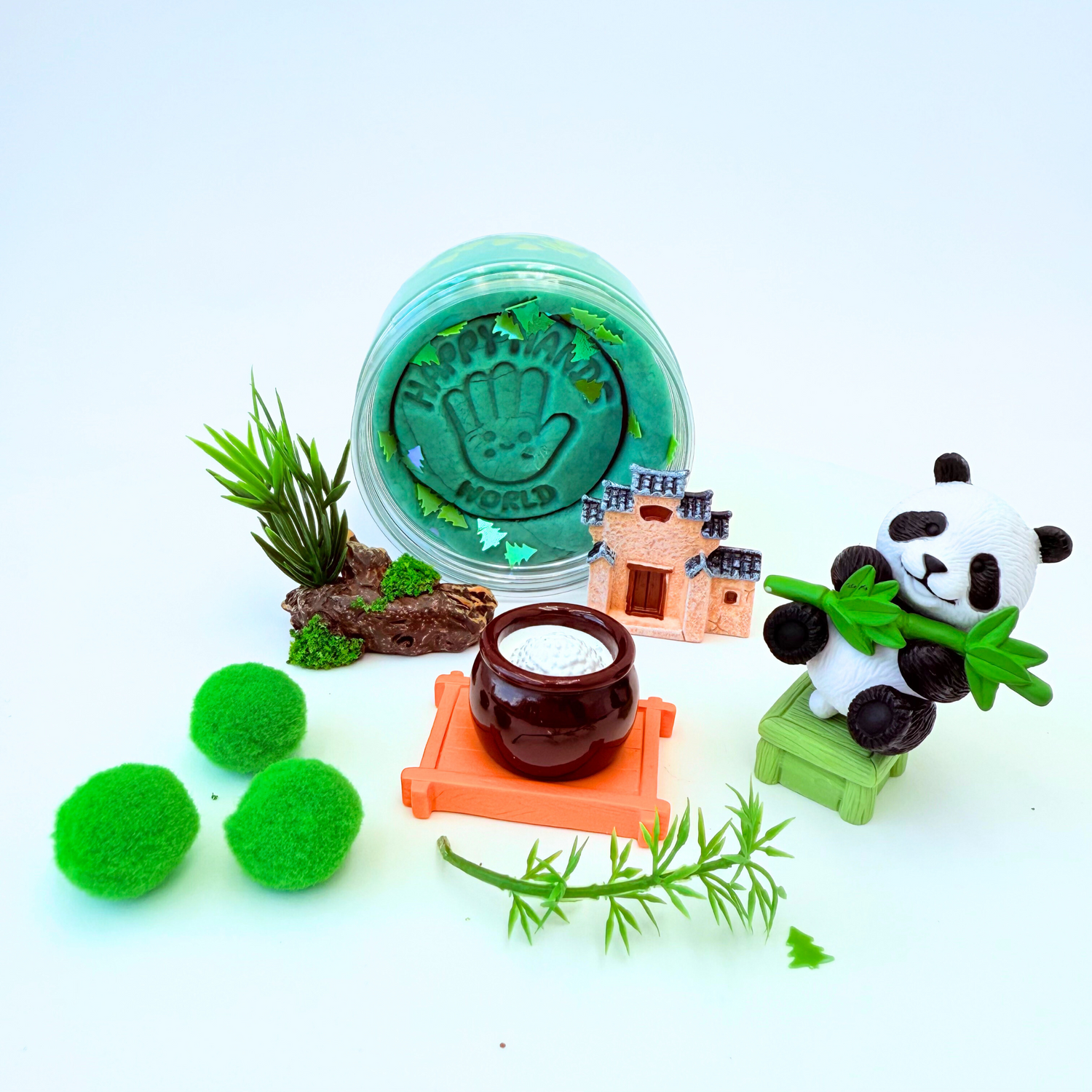 Panda sensory jar