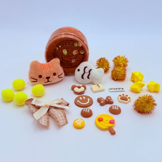 Kitty Cat Sensory Playdough Jar - Making New Friends