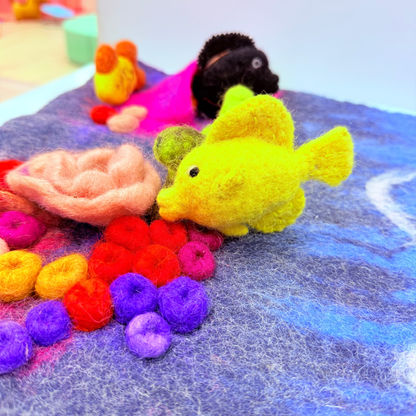 Felt Mat Sea and Beach