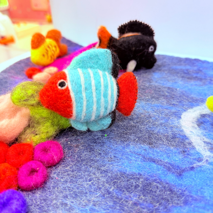 Felt Mat Sea and Beach