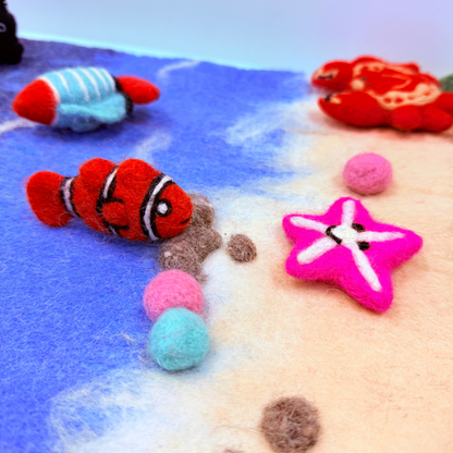 Felt Mat Sea and Beach