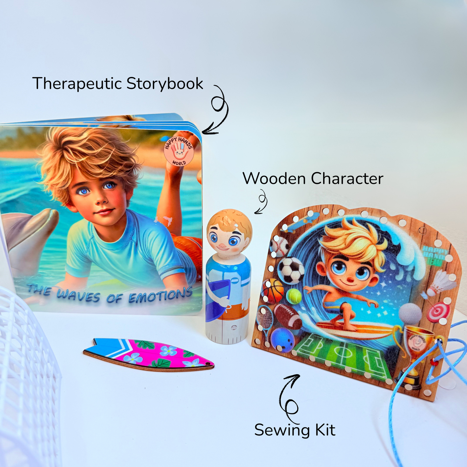 Therapeutic sensory kit