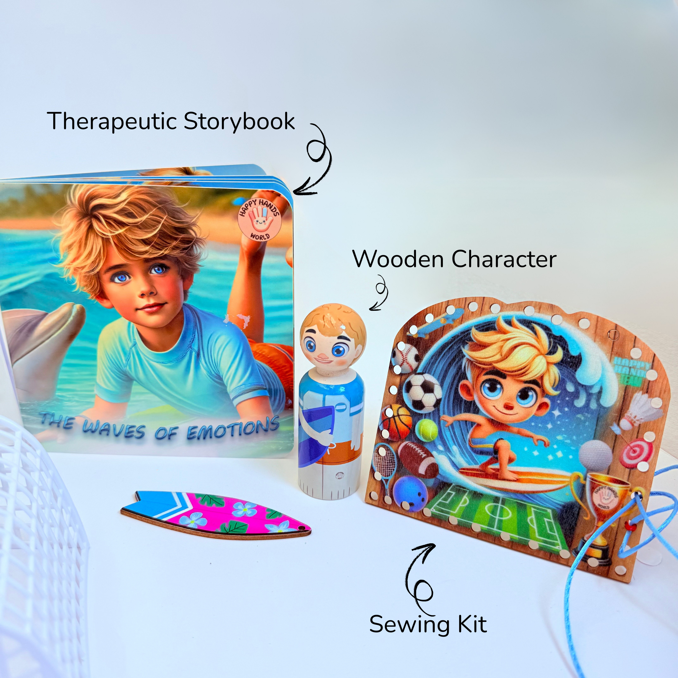 Therapeutic sensory kit