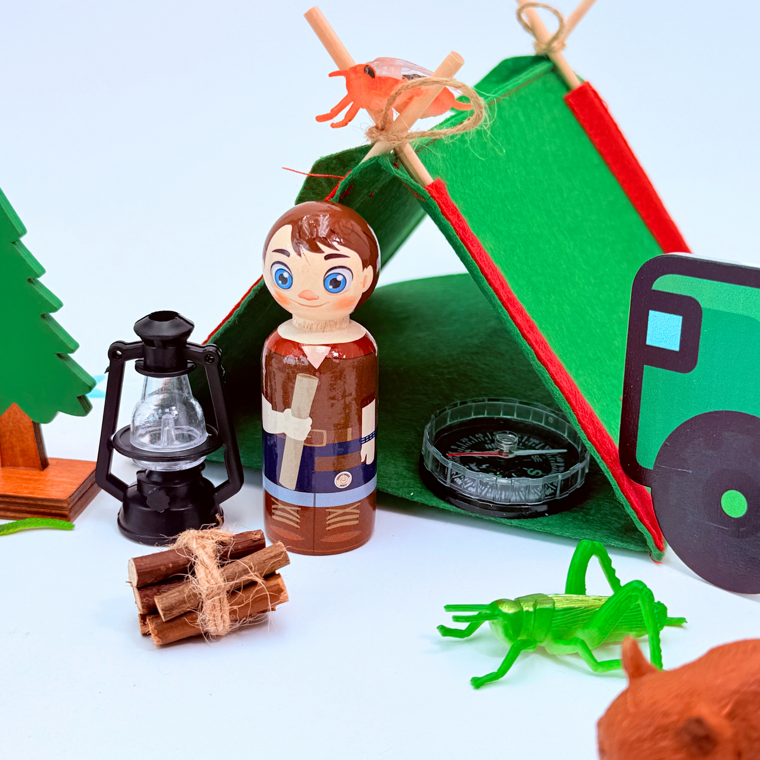 Kids camping play set
