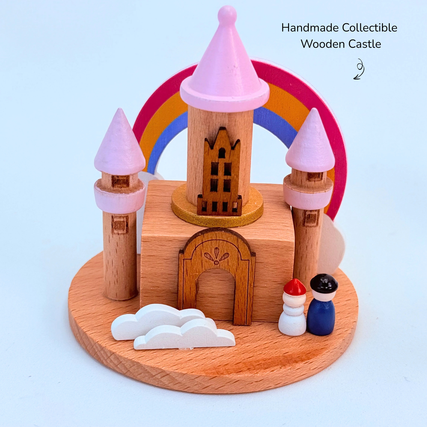 Handcrafted wooden music box