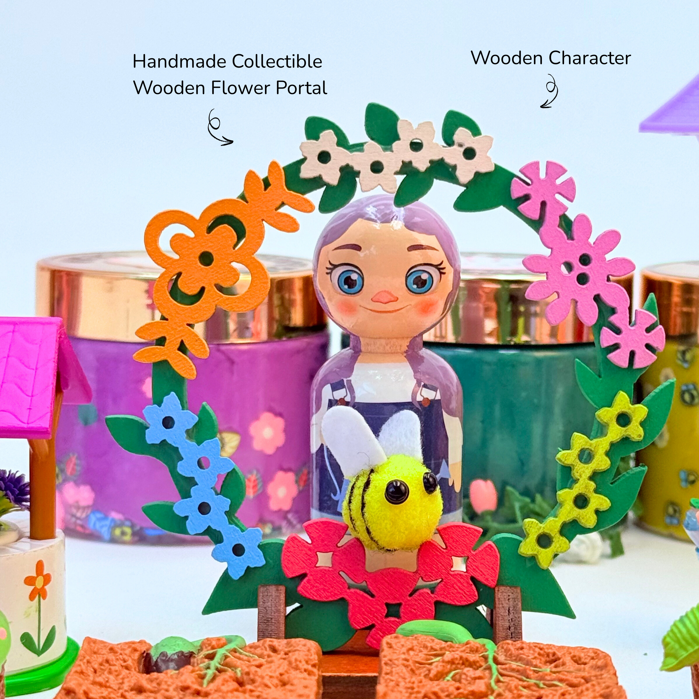 Gardening Playdough Sensory Kit – Gratitude, Patience &amp; Care