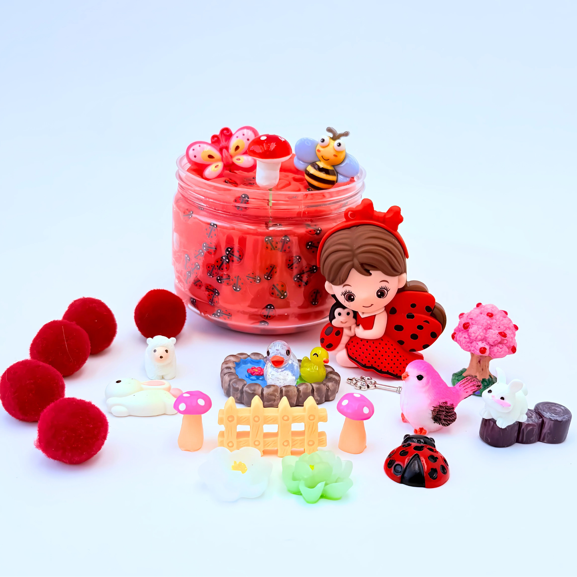fairy garden playdough kit