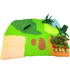 Felt farm play mat