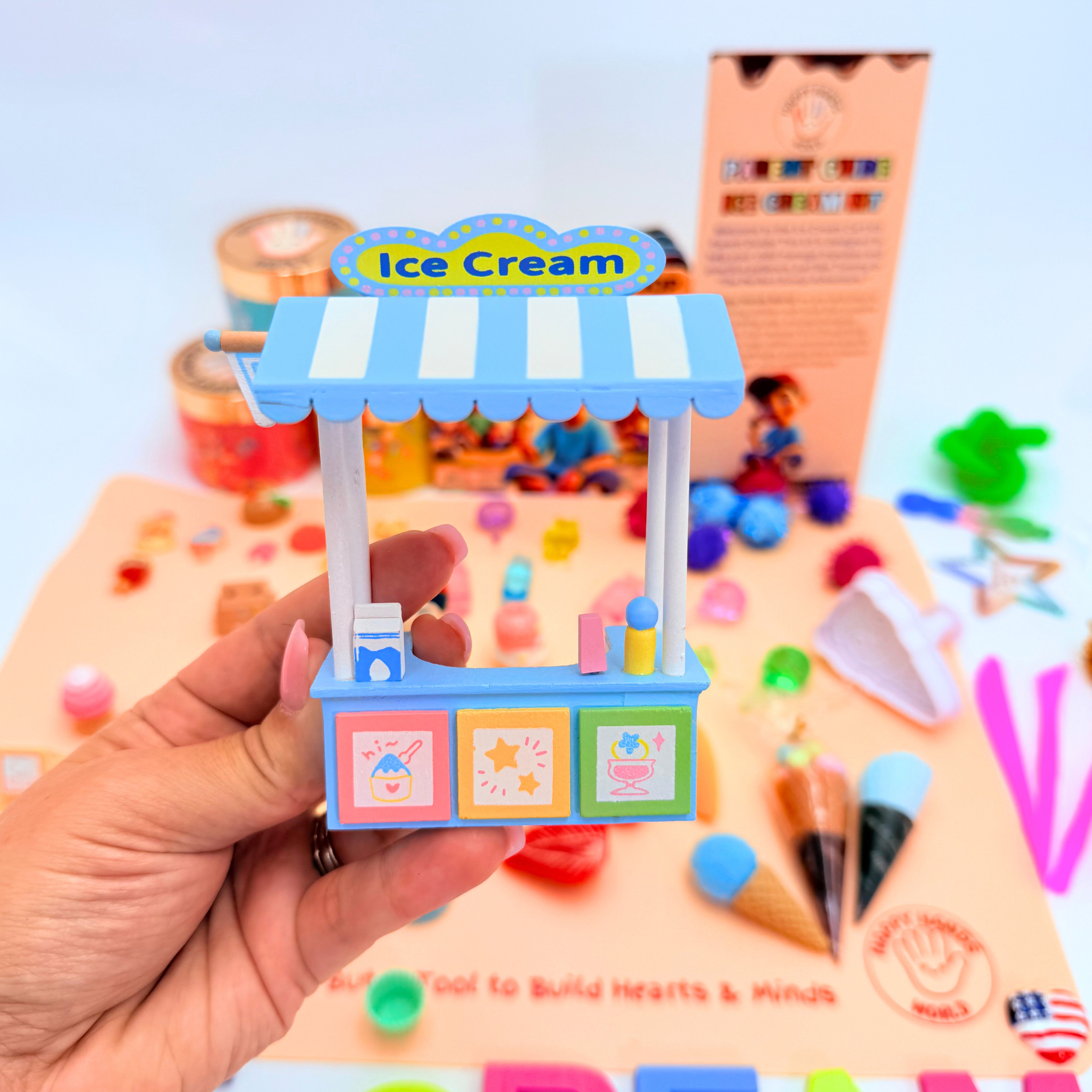 Ice cream sensory kit