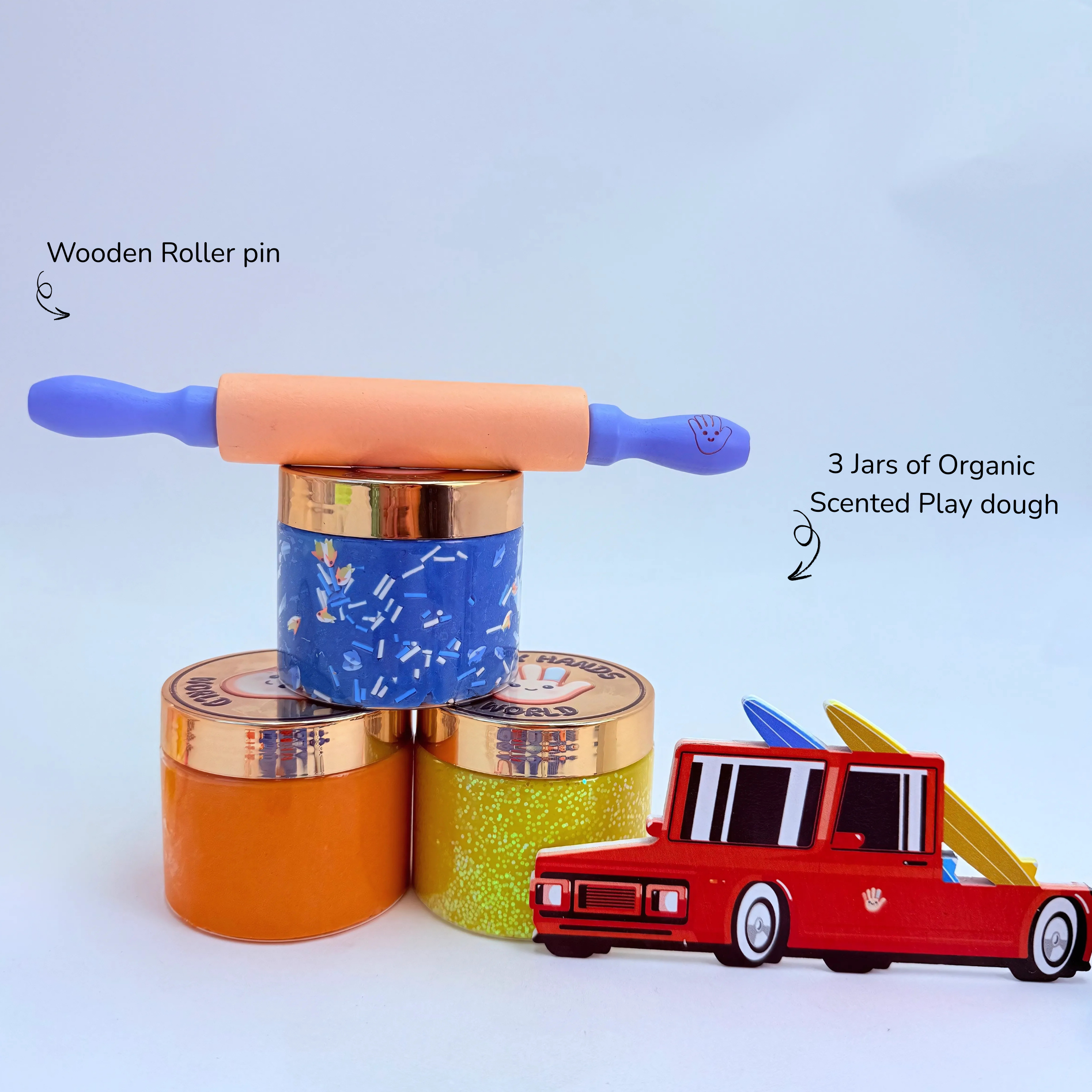 Scented sensory play dough
