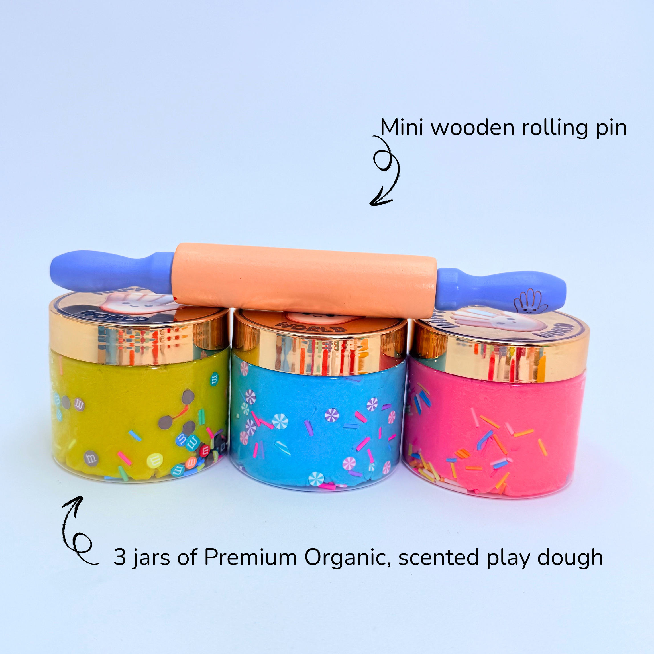 Sensory play dough kit
