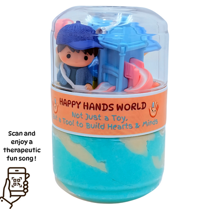 Boy Amusement Park Therapeutic Sensory Jar